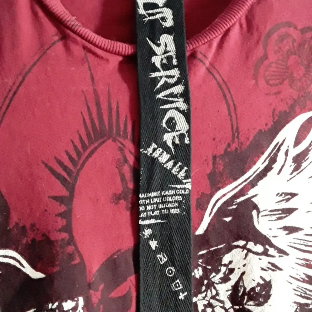 Rare vintage Lip Service Heavens a lie corset tank top XS - Picture 3 of 5